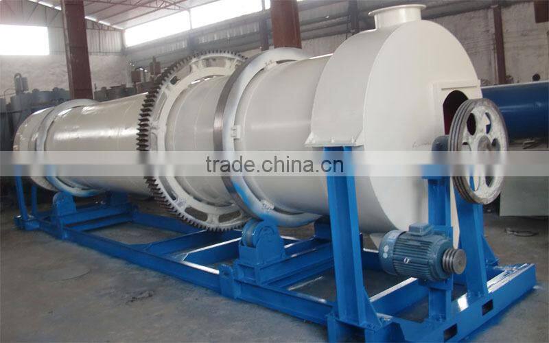 Stable temperature gypsum rotary dryer