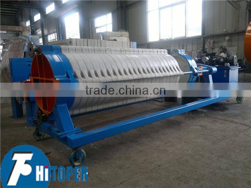 Advanced filtration technologies round plate cotton cake filter press