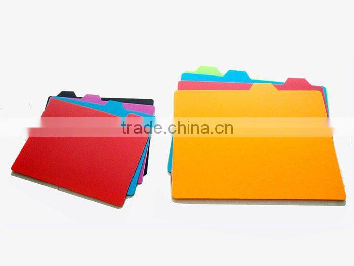 4pcs in1 set Anti-skid Flexible Plastic Chopping Mats