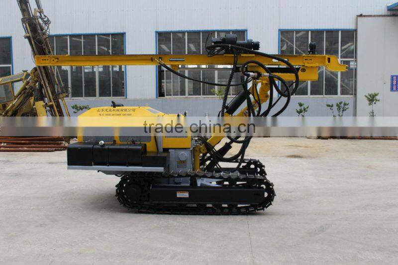 40 meters deep hydraulic driving drilling rig