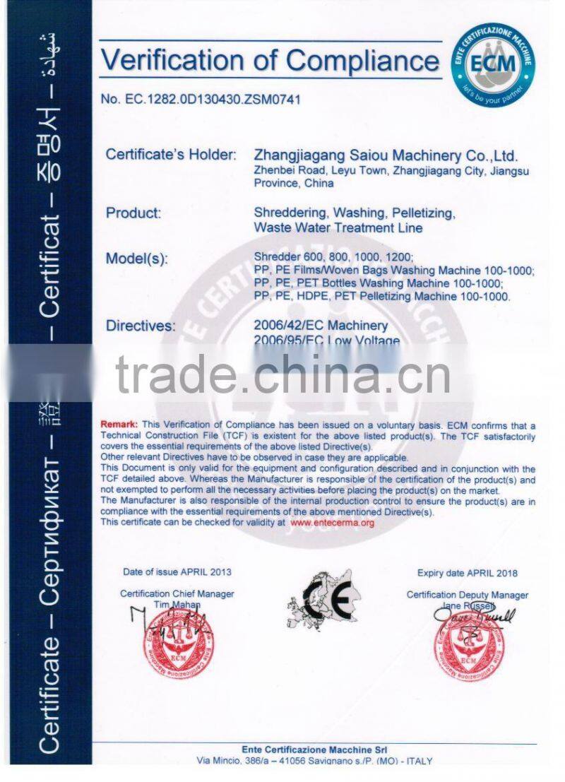 Hot Sale Plastic Hot and Cold Mixing Machine