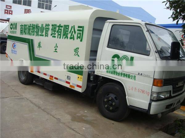 hot sale JMC 4x2 vacuum road sweeper truck