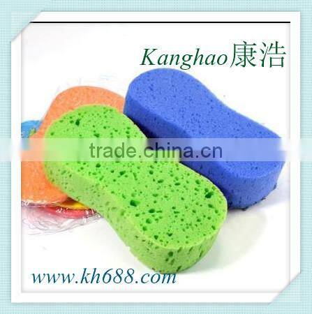 High quality wave shape cleaning sponge, PU sponge cleaning, Pu foam cleaning, foam with layer cleaning