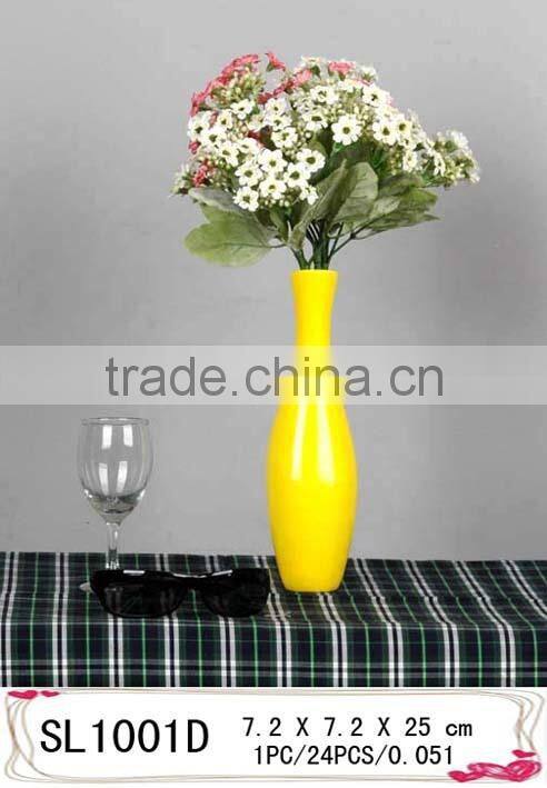 Colorful fiberglass decorative vase ,art mannequin