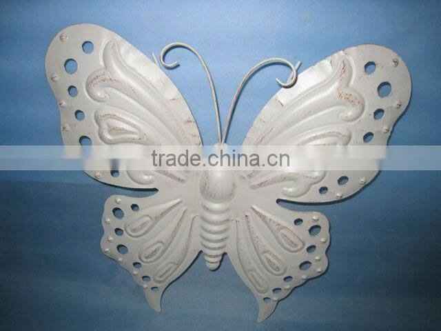 Lighted Metal Art Butterfly Wall Decoration