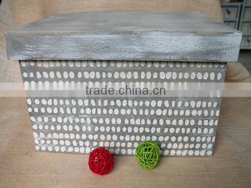 2016 Hotsale High Quality Rectangle Wooden Packing Box