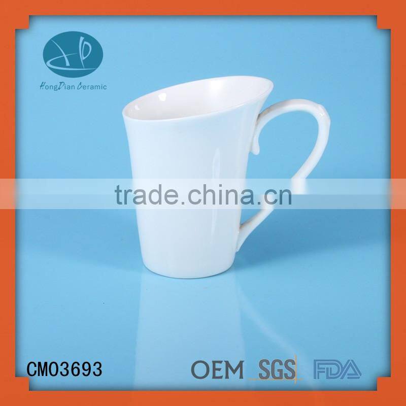 High Quality v shape ceramic Mug,Latte Coffee Mug,ceramic mug