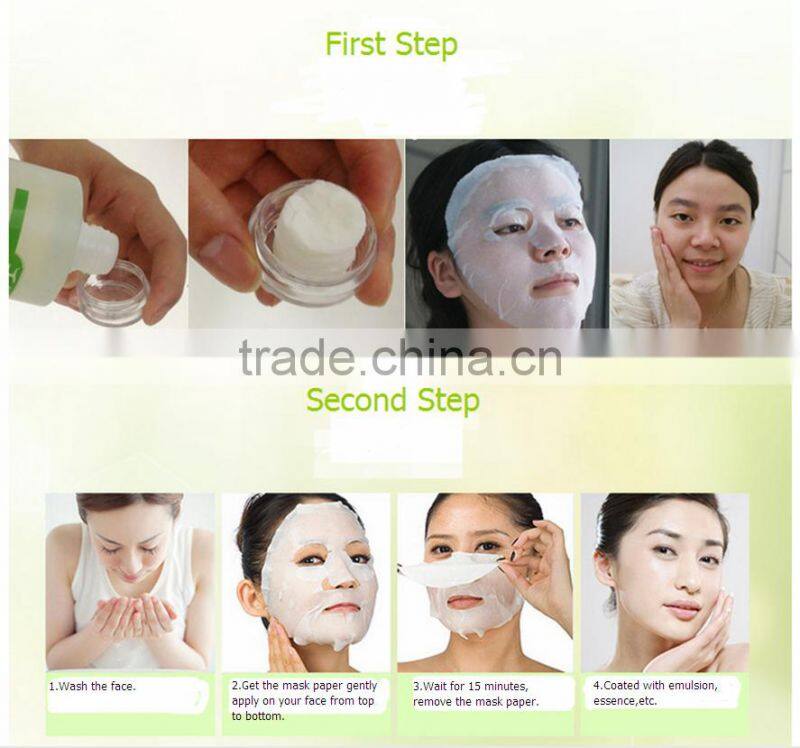 100% Rayon Compressed Facial Mask