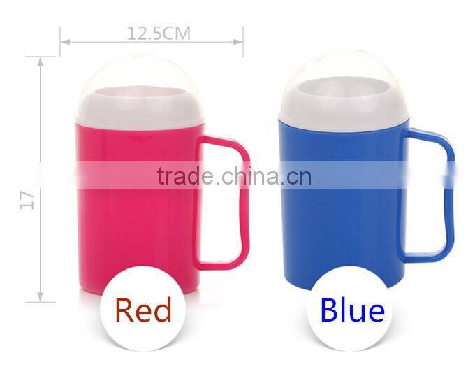 Supply fashion Creative sand ice milkshake cup / iced beer cup --Rose Red