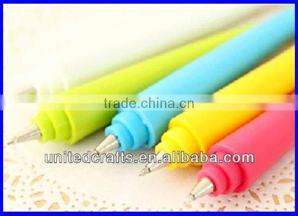 bendable animal head shape ball point pen