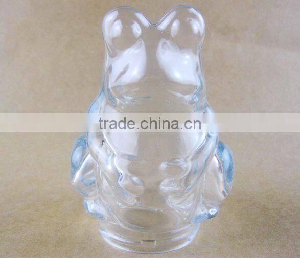 frog shaped glass lamp-chimney / glassware