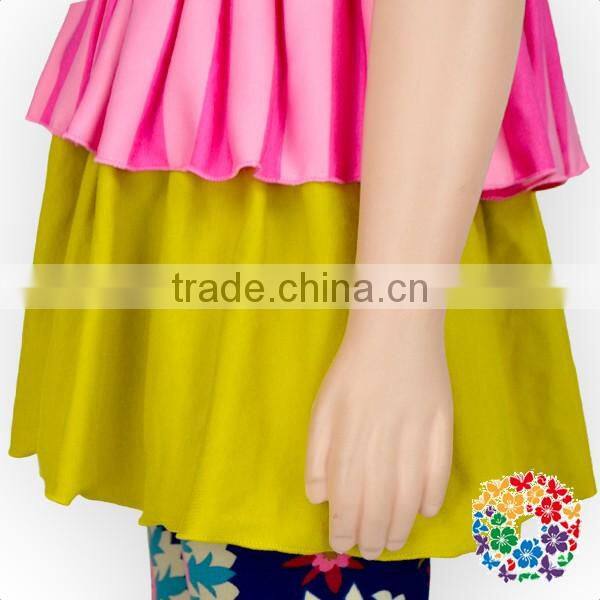 short sleeve ruffle shirts and pants baby boutique remake outfits wholesale girl boutique clothes