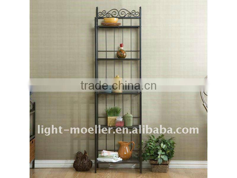 wrought iron bakers rack LMBKR-51000