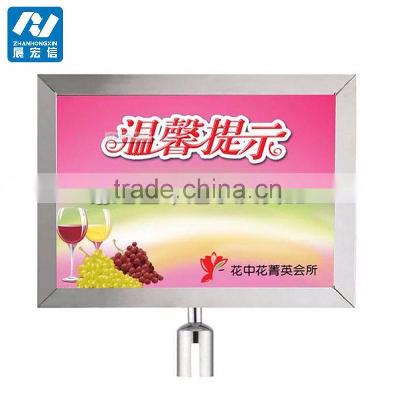 Wholesale Retractable Belt Queue Pole Barrier Sign Holder At Low Price