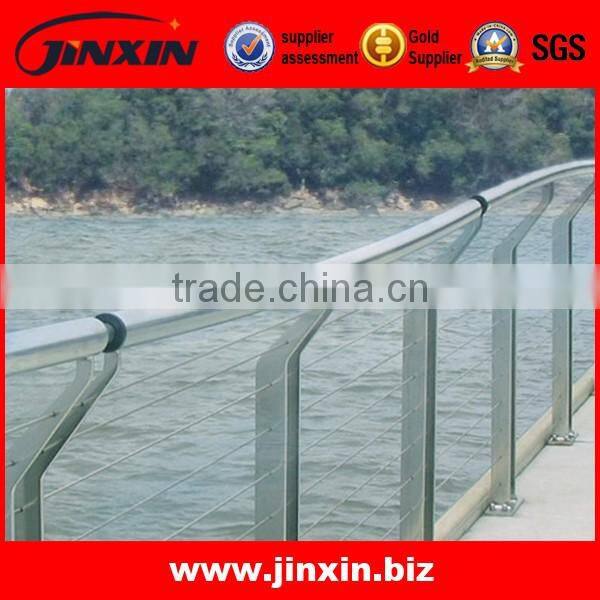 Stainless Steel Mount Balustrade Post Handrails For Outdoor Steps
