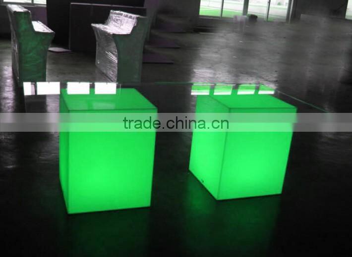 led furniture/led cube,led cube chair
