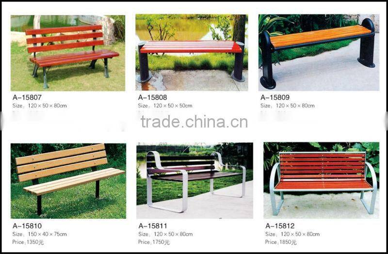 (HD-19902)garden rosewood bench , park bench ,public area wood bench