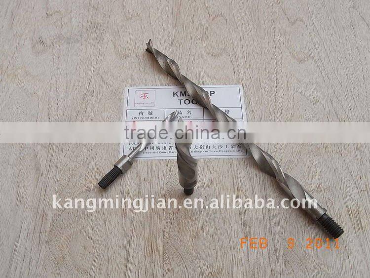 Straight long handle attachable drill bit
