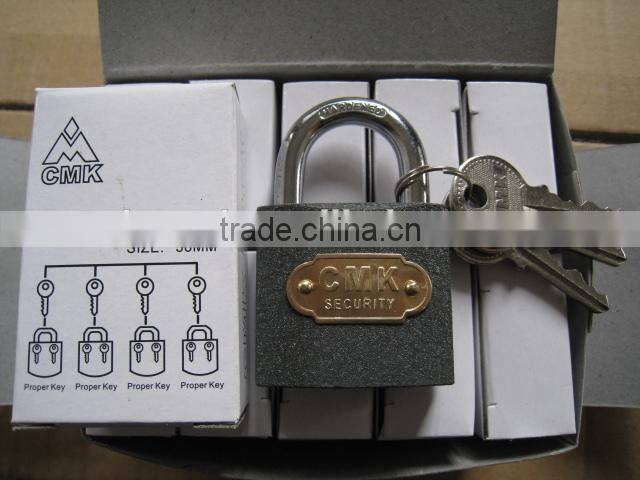 20-75MM MIDDLE TYPEY GREY IRON PADLOCKS
