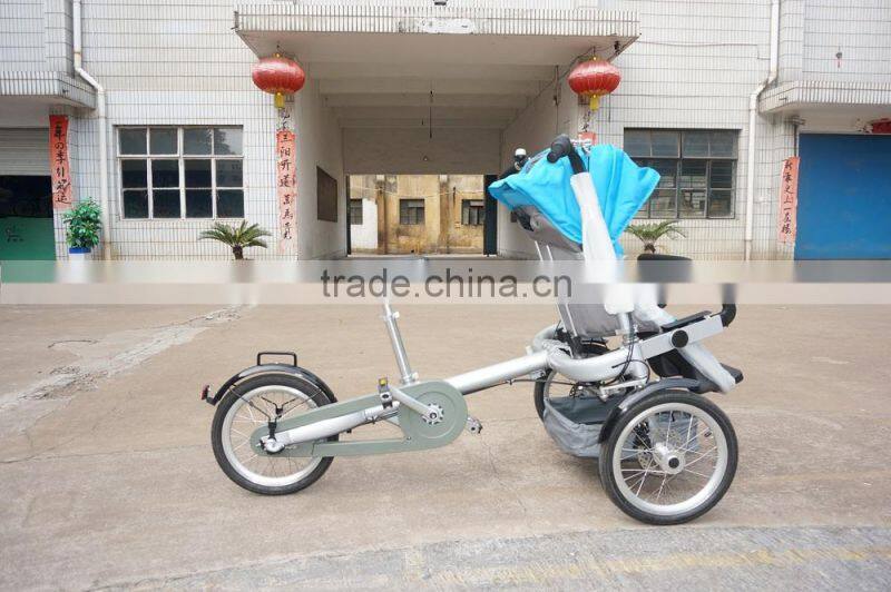 stroller bike with safety harness