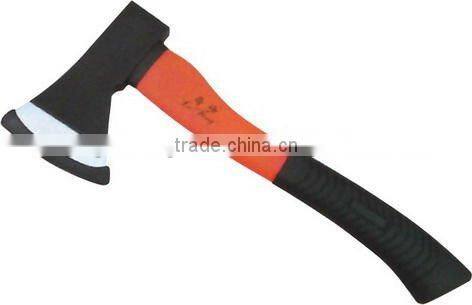 Steel forged 600g axe with wood handle