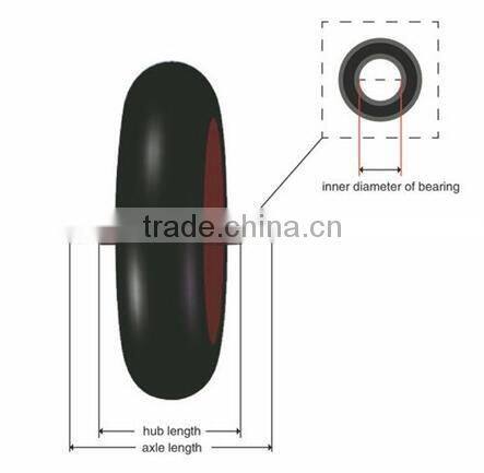 small solid rubber tires and wheels, solid wheel tire for trolley 8'', 10'',13'',16''