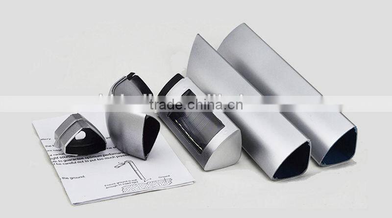 2PCS Plastic 4 LED Solar Garden Light Lawn Lamp 7 Style Spike Road Pathway Decor