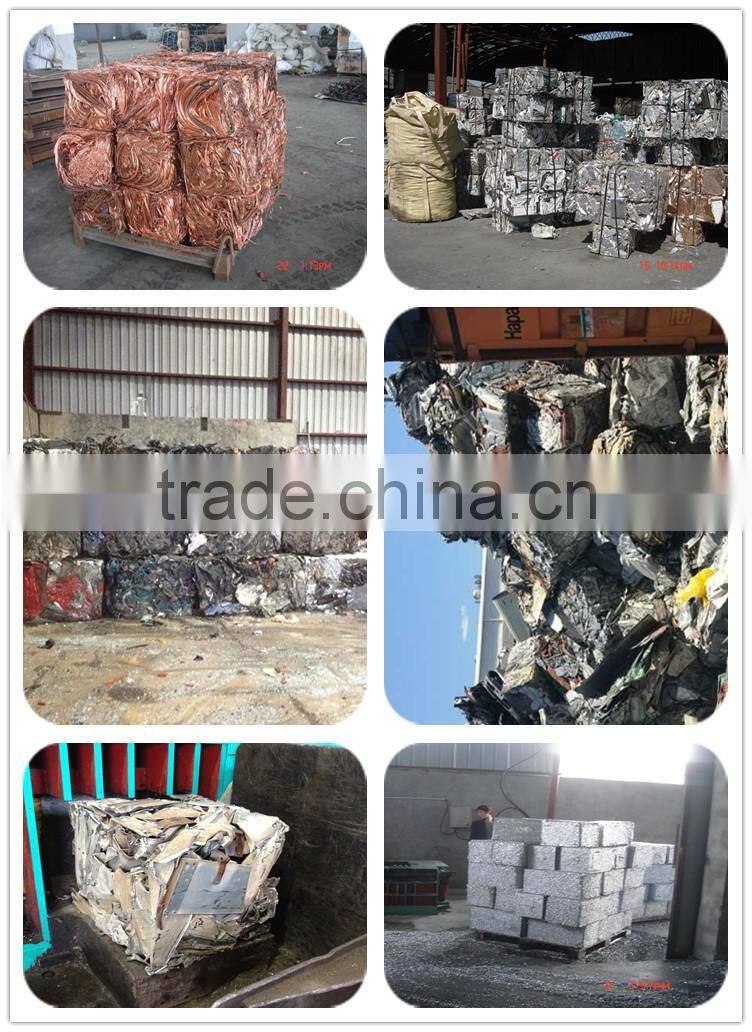 horizontal hydraulic scrap metal baler/baling press machine