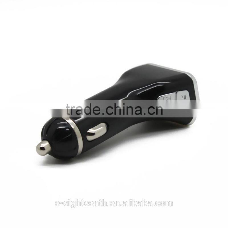 2016 hot 3 in 1 Cigarette Lighter car charger 2.1A Car MP3 Player Wireless FM Transmitter