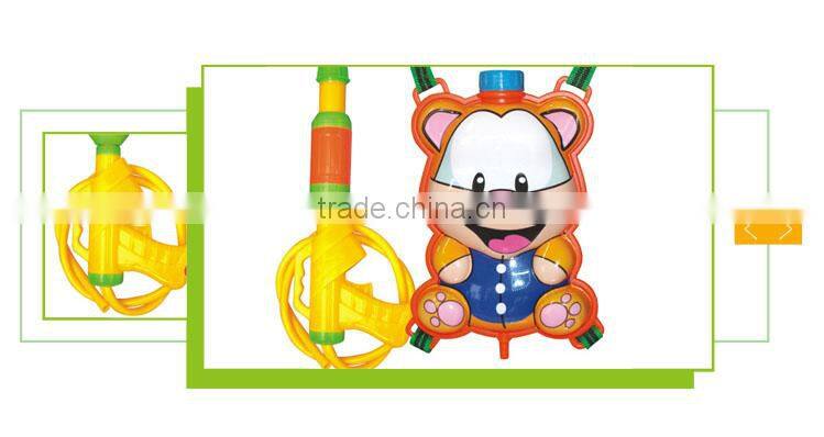 popular children's day gift summer backpack water plastic toy gun safe