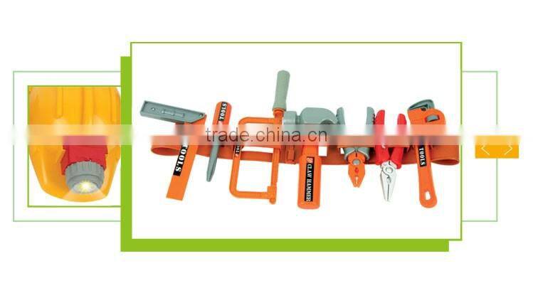 Hot sale children preschool play toy mechanic tool box set