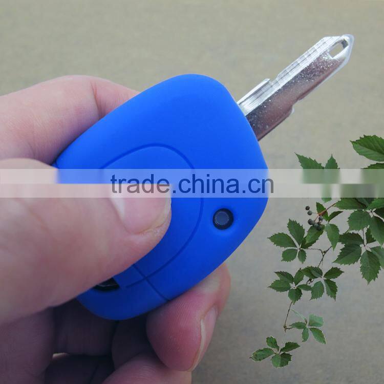 high quality car key cover silicone case holder for renault key case
