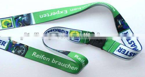 Satin Finishing Sublimation Printing Polyester Lanyard