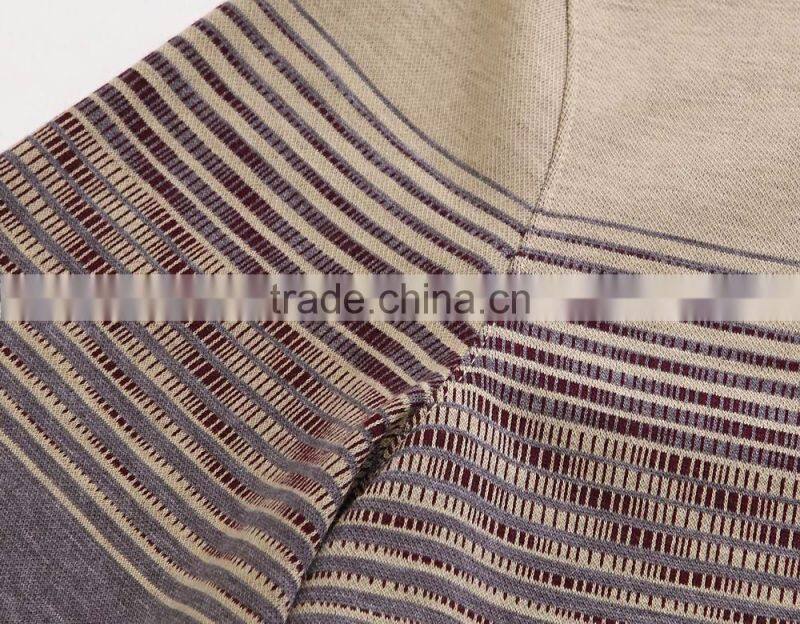 custom high quality full sleeve mens slim cotton /polyester t shirt