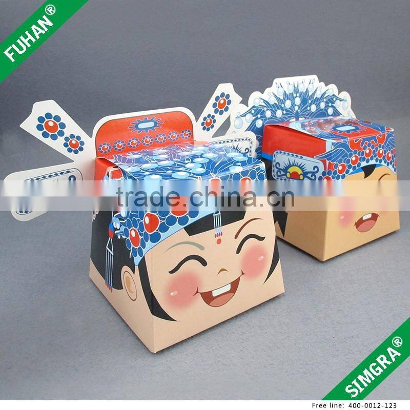 Lovely Shape Chinese Style Candy Packing Box
