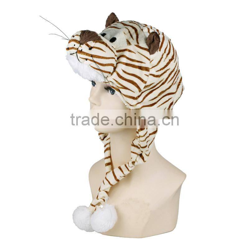 Funny Adult Animal Real Fur Winter Hats,Real Animal Fur Hat