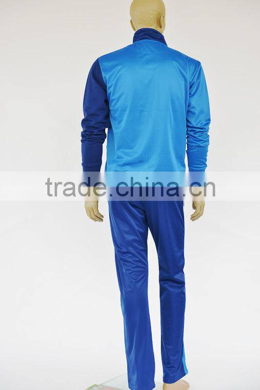2016 100% polytricot sports suit running wear factory OEM with good price