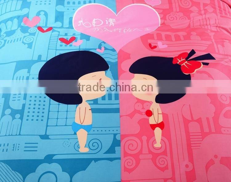 Made in China 100%cotton cartoon bedding set