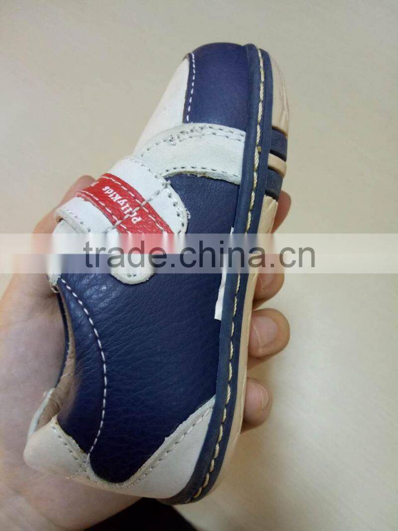 GZY top design popular stocklot mixed leather baby shoes
