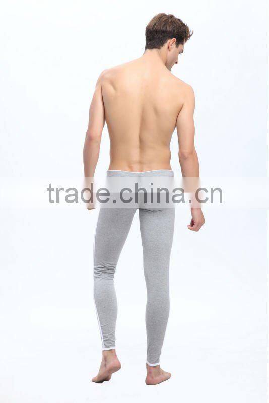 wholesale mans azure heated long underwear thermal long johns cotton winter brand pants