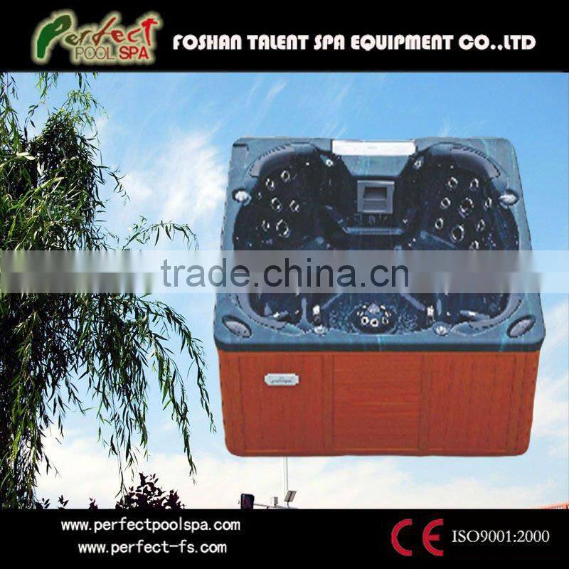 pop-up TV outdoor spa hottub bath tub