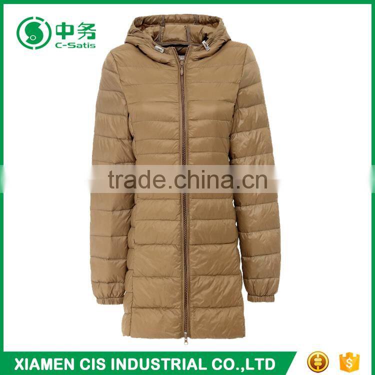 New Fashion Winter Windproof Clothing Keep Warm Women Long Down Padded Coat