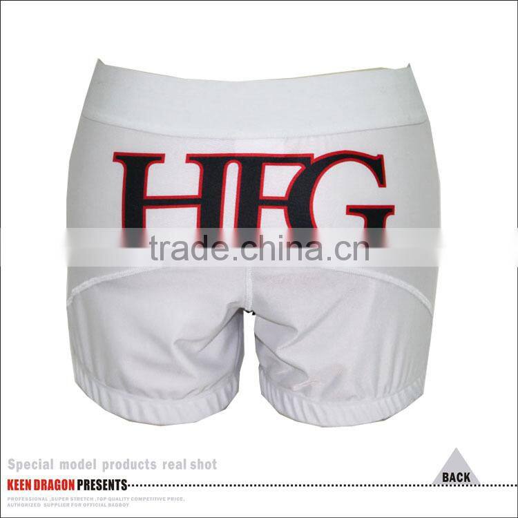 women wholesale athletic shorts women wear booty boxing short four-way stretch fabric mma wear