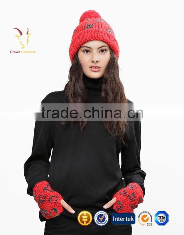 Custom Cute Womens Winter Hats Knit Beanie