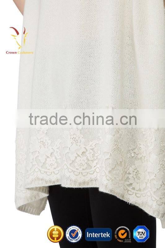 White Pashmina Wool PonchoS Capes Dress Shawl Wrap