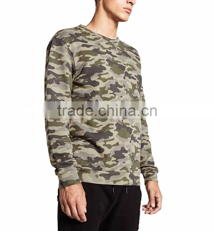 2016 Custom Mens Cheap Fitness Camo Hoodie Sweatshirt Wholesale