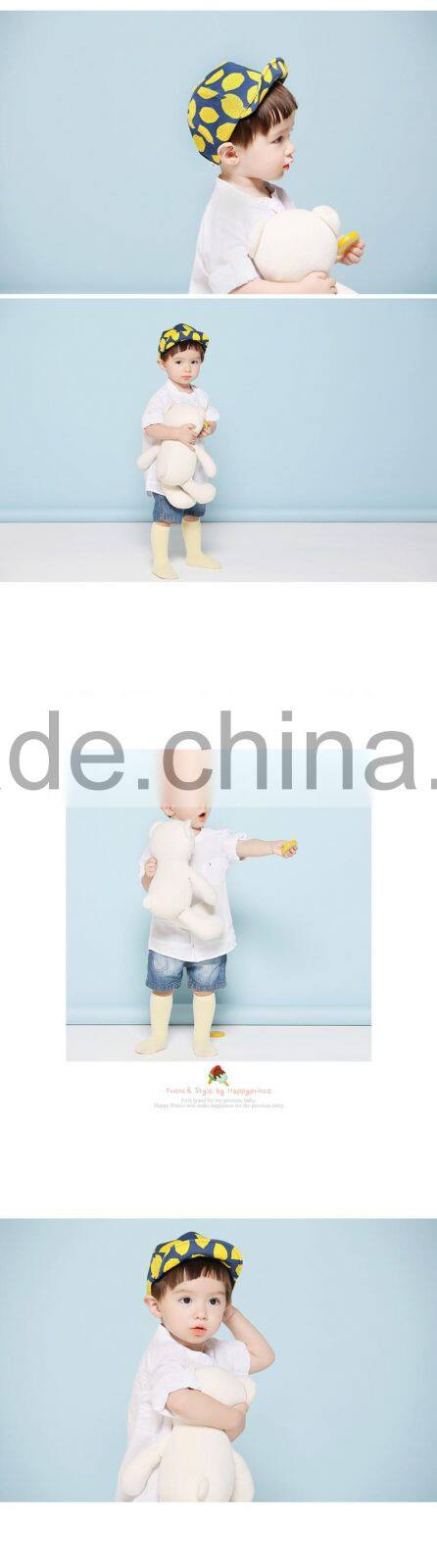 Hot sales type printing children adjustable baseball sunhat little boys outdoor sports cap hats