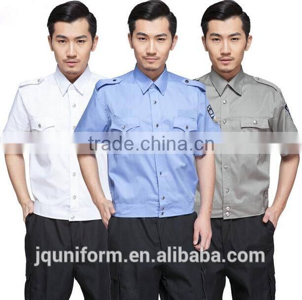custom good quality latest design perfet fits hotel security guard uniform wholesale for sale