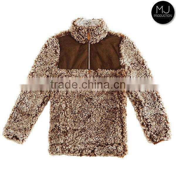 Wholesale True Grit Hot Sale Sherpa Fleece Pullover Clothing Kids