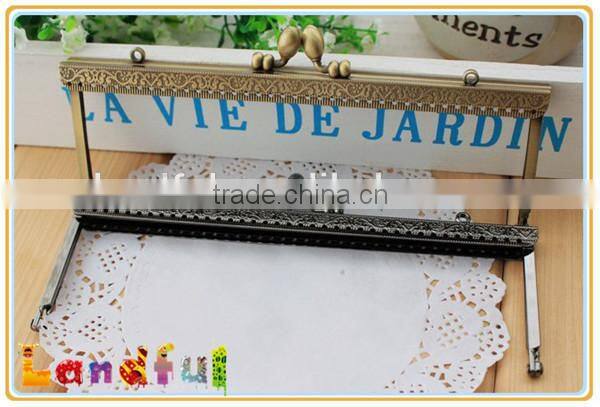 20cm High Quality Beautiful Pattern Handicraft Accessories Coin Purse Frames